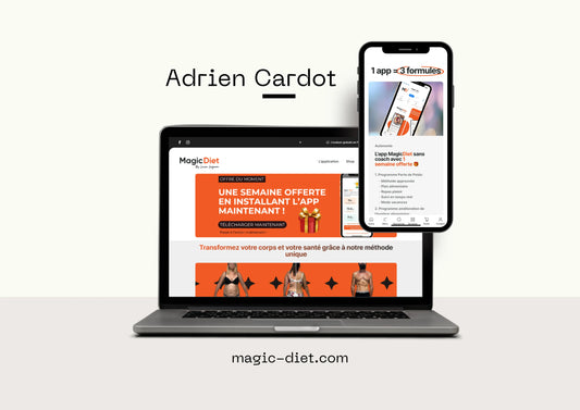 Projet Shopify Magic Diet par Adrien Cardot - ventes automatisees
