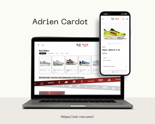 Projet Shopify OD Run par Adrien Cardot - migration WooCommerce