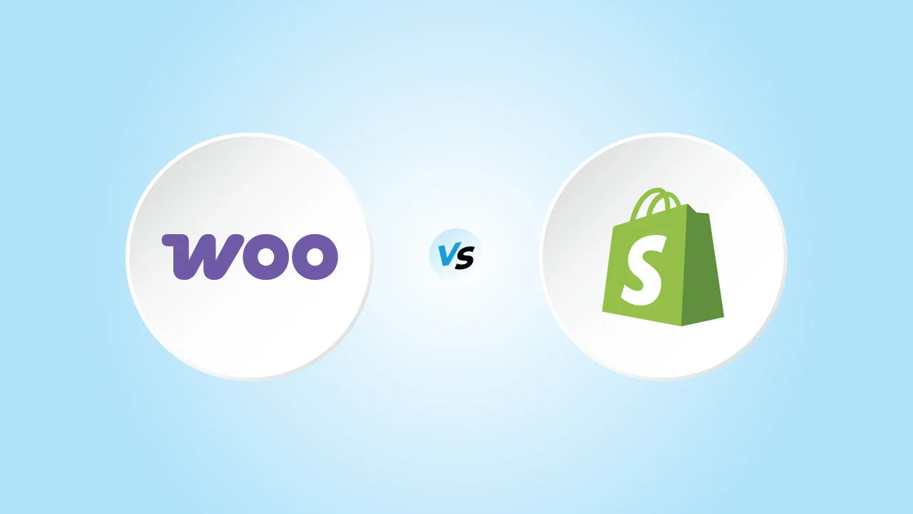 Image article : comparatif Shopify vs WooCommerce 2026